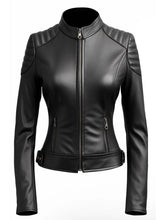 Constance Black Leather Jacket