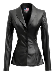 Eliza Ray Black Leather Jacket