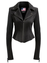 Ixchel Black Women Suede Leather Jacket