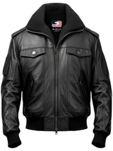 Black Jacket - Black Real Leather Jacket