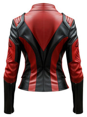 Italian Women's Vegan Leather Jacket