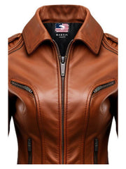 Brown Women Leather Jacket – Leather Jackets for Women