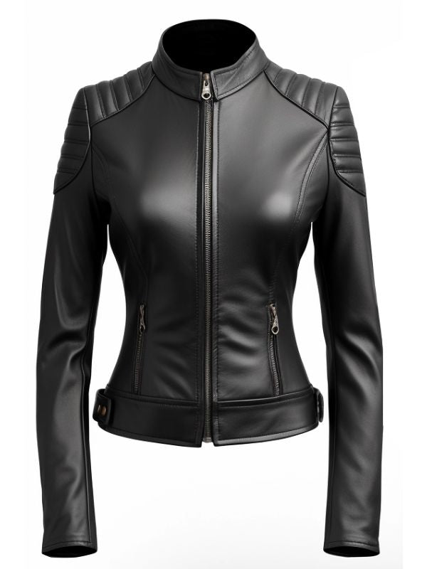 Constance Black Leather Jacket
