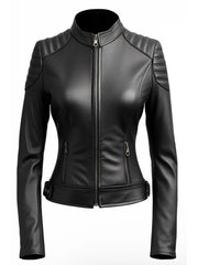 Constance Black Leather Jacket