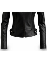 Lucinda Black Leather Stylish Jacket