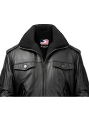 Black Jacket - Black Real Leather Jacket
